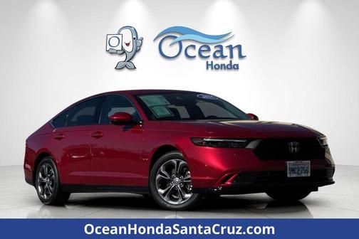 Red 2024 Honda Accord Hybrid EX-L