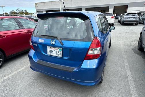 Blue 2008 Honda Fit Sport