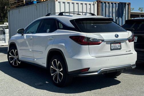 White 2022 Lexus RX 450h Base