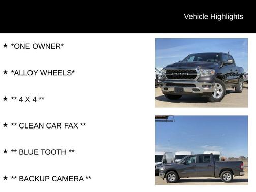 2023 RAM 1500 Big Horn/Lone Star