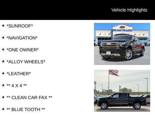 2022 Chevrolet Silverado 1500 High Country