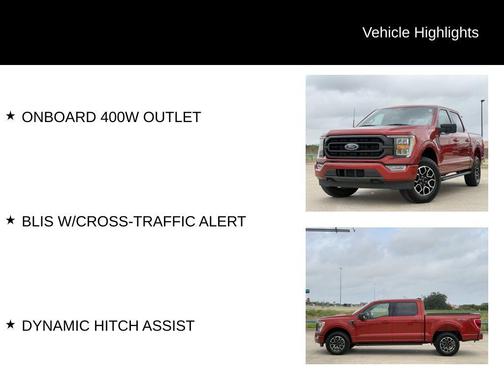 Hot Pepper Red Metallic Tinted Clearcoat 2023 Ford F-150 XLT
