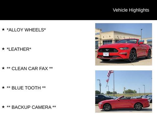 2019 Ford Mustang EcoBoost Premium