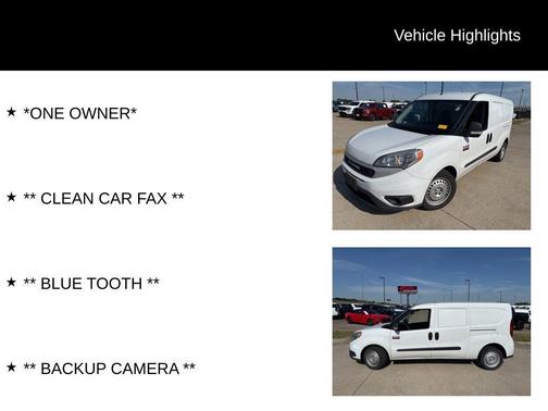 Bright White 2022 RAM ProMaster City Tradesman