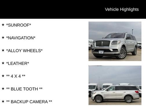 2019 Lincoln Navigator Reserve