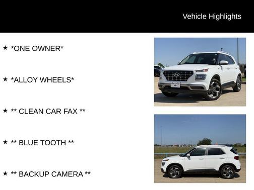 Lunar White 2024 Hyundai VENUE SEL
