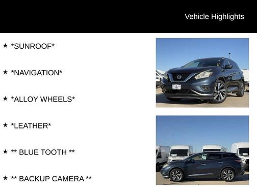 2016 Nissan Murano Platinum