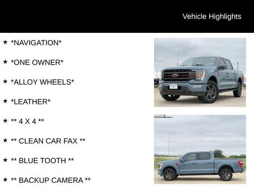 Area 51 Blue 2023 Ford F-150 Lariat