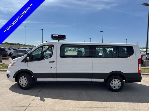 Oxford White 2022 Ford Transit-350 XLT