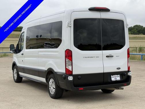 Oxford White 2024 Ford Transit-350 XLT