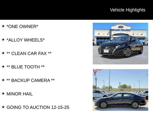 2023 Nissan Altima 2.5 SV