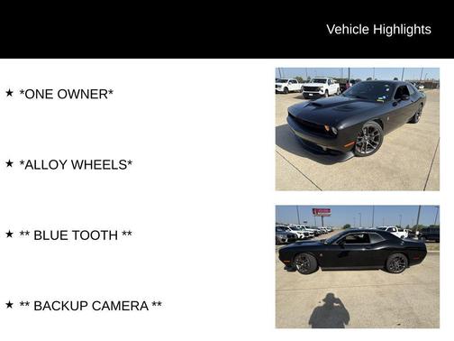 Pitch Black Clearcoat 2023 Dodge Challenger R/T Scat Pack