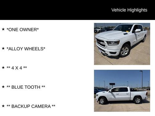 2021 RAM 1500 Big Horn/Lone Star