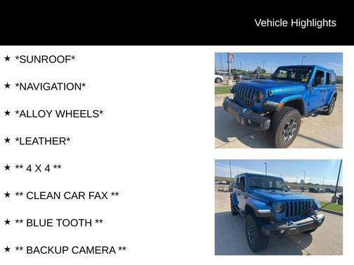 2022 Jeep Wrangler Unlimited 4xe Rubicon