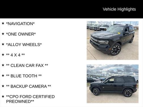 2022 Ford Bronco Sport Outer Banks