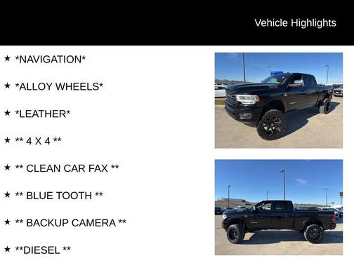 2020 RAM 2500 Laramie Crew Cab 4X4 6'4' Box