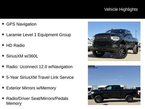 2020 RAM 2500 Laramie Crew Cab 4X4 6'4' Box