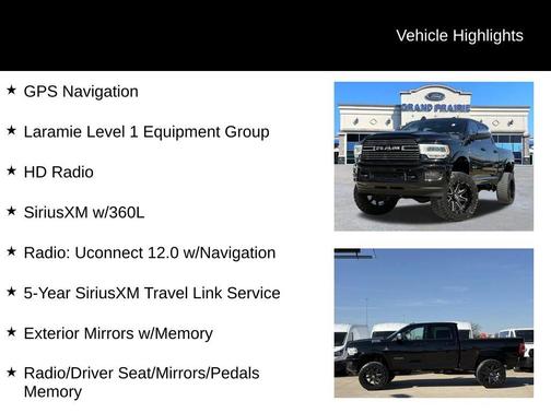 2020 RAM 2500 Laramie Crew Cab 4X4 6'4' Box