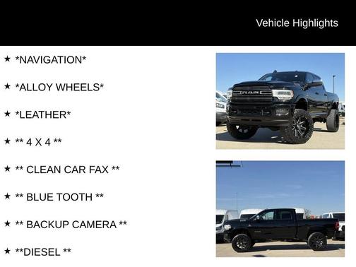 2020 RAM 2500 Laramie Crew Cab 4X4 6'4' Box