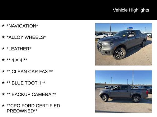 2022 Ford Ranger LARIAT