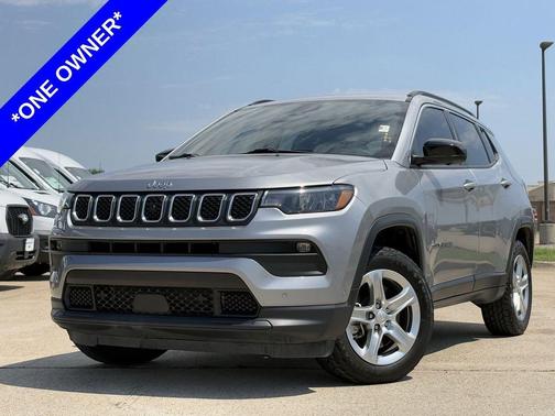 Billet Silver Metallic Clearcoat 2023 Jeep Compass Latitude