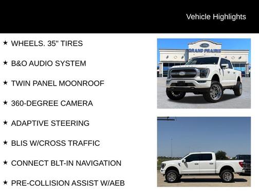 Star White Metallic Tri-Coat 2021 Ford F-150 Limited