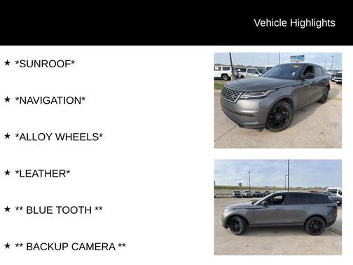 2018 Land Rover Range Rover Velar P380 S