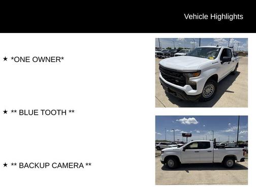 Summit White 2024 Chevrolet Silverado 1500 WT