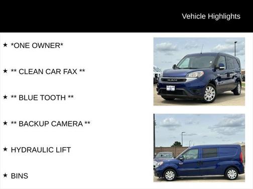 2021 RAM ProMaster City Tradesman