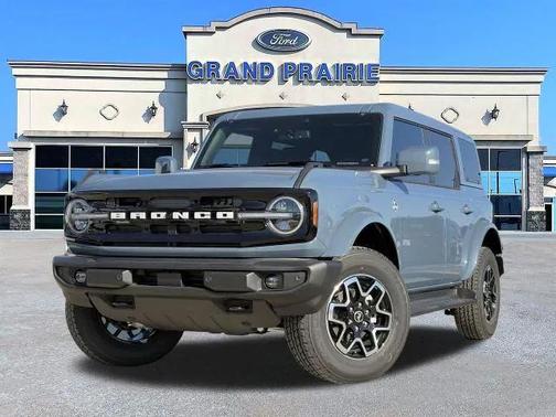Azure Gray Metallic Tri-Coat 2025 Ford Bronco Outer Banks
