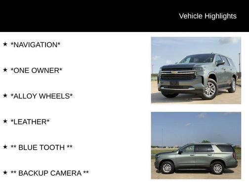 Silver Sage 2024 Chevrolet Tahoe LT