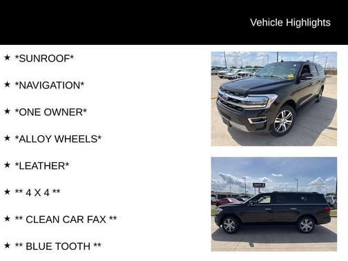 Agate Black 2024 Ford Expedition Max Limited