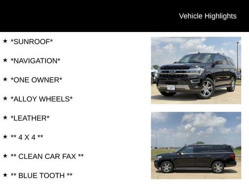 Agate Black 2024 Ford Expedition Max Limited