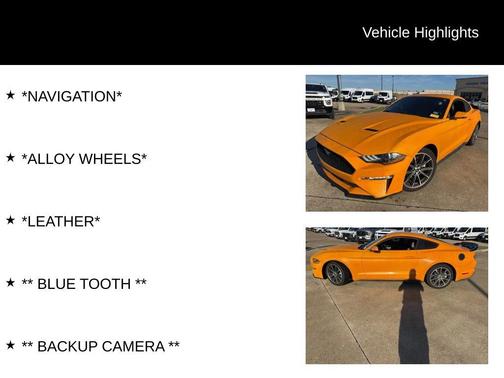 2019 Ford Mustang EcoBoost Premium