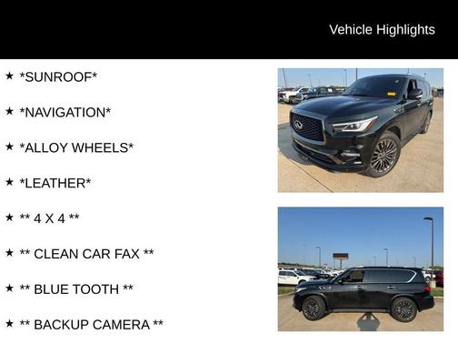 2023 INFINITI QX80 PREMIUM SELECT AWD