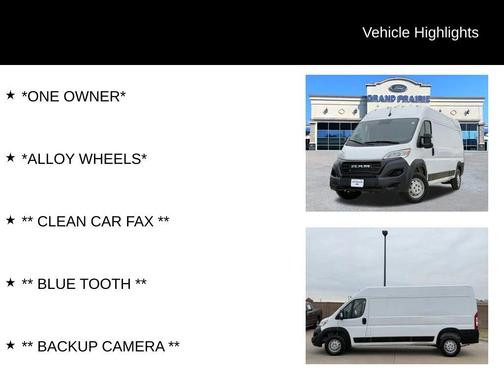 2023 RAM ProMaster 2500 High Roof