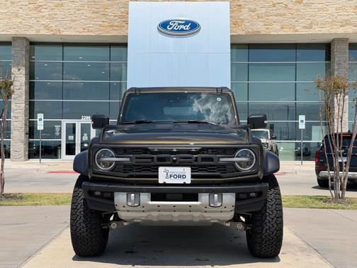 Shelter Green Metallic 2026 Ford Bronco Raptor