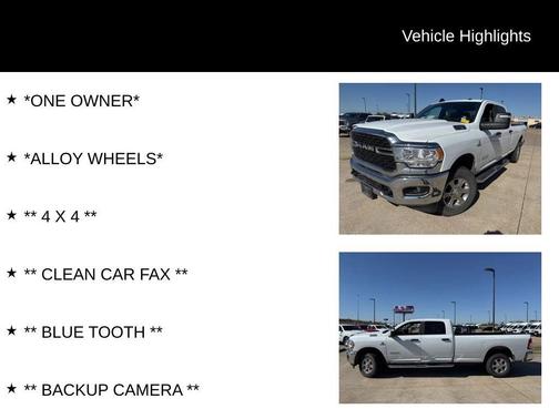 2024 RAM 3500 Big Horn Crew Cab 4x4 8' Box