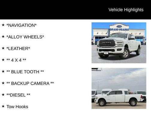 2024 RAM 2500 Laramie Crew Cab 4x4 6'4' Box