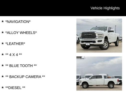 2024 RAM 2500 Laramie Crew Cab 4x4 6'4' Box