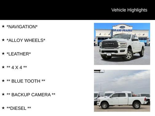 2024 RAM 2500 Laramie Crew Cab 4x4 6'4' Box