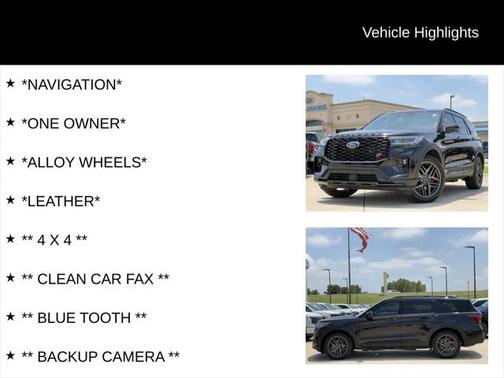 2025 Ford Explorer ST