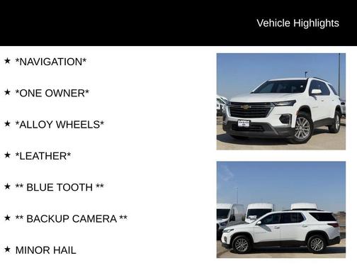 2023 Chevrolet Traverse LT Leather