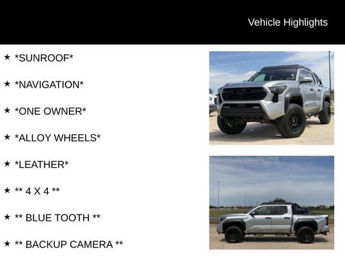 Celestial Silver Metallic 2024 Toyota Tacoma TRD Off Road