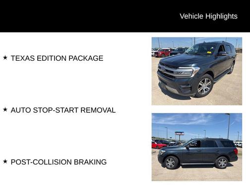 Blue Metallic 2022 Ford Expedition XLT