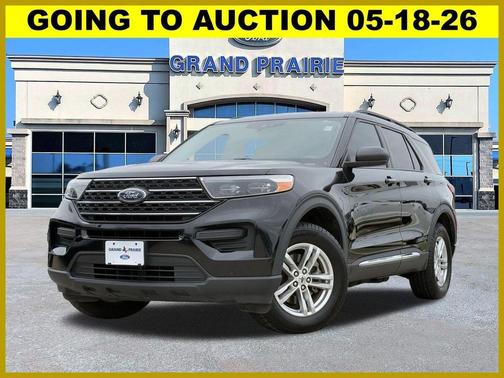 Agate Black 2022 Ford Explorer XLT