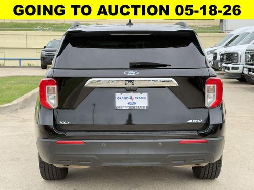 Agate Black 2022 Ford Explorer XLT