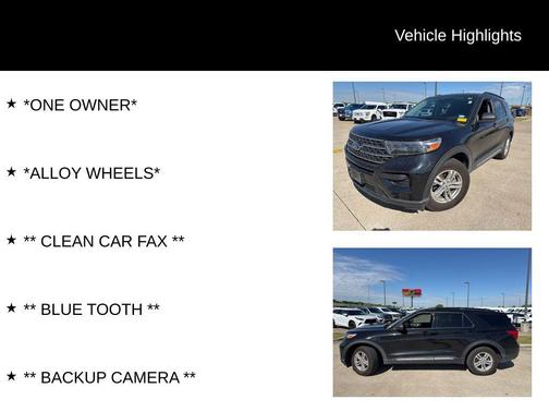 Agate Black 2022 Ford Explorer XLT