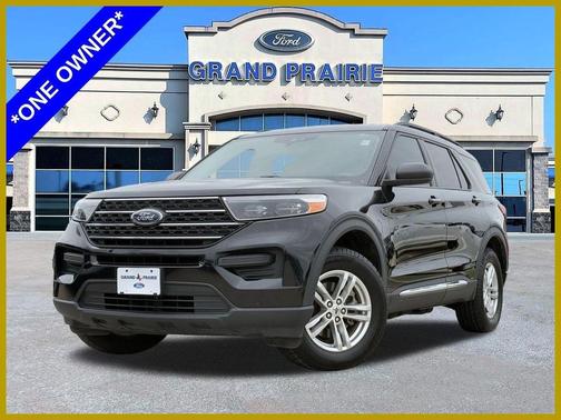 Agate Black 2022 Ford Explorer XLT