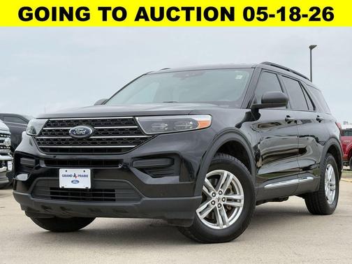 Agate Black 2022 Ford Explorer XLT